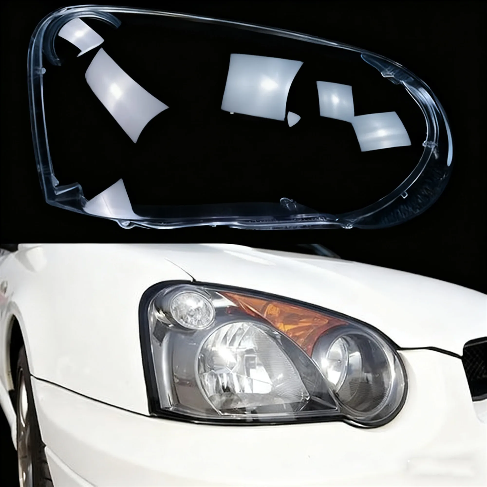 

Car Headlight Lens Cover Headlamp Head Lamp Shell Lampshade Housing For Subaru Impreza 2003-2005
