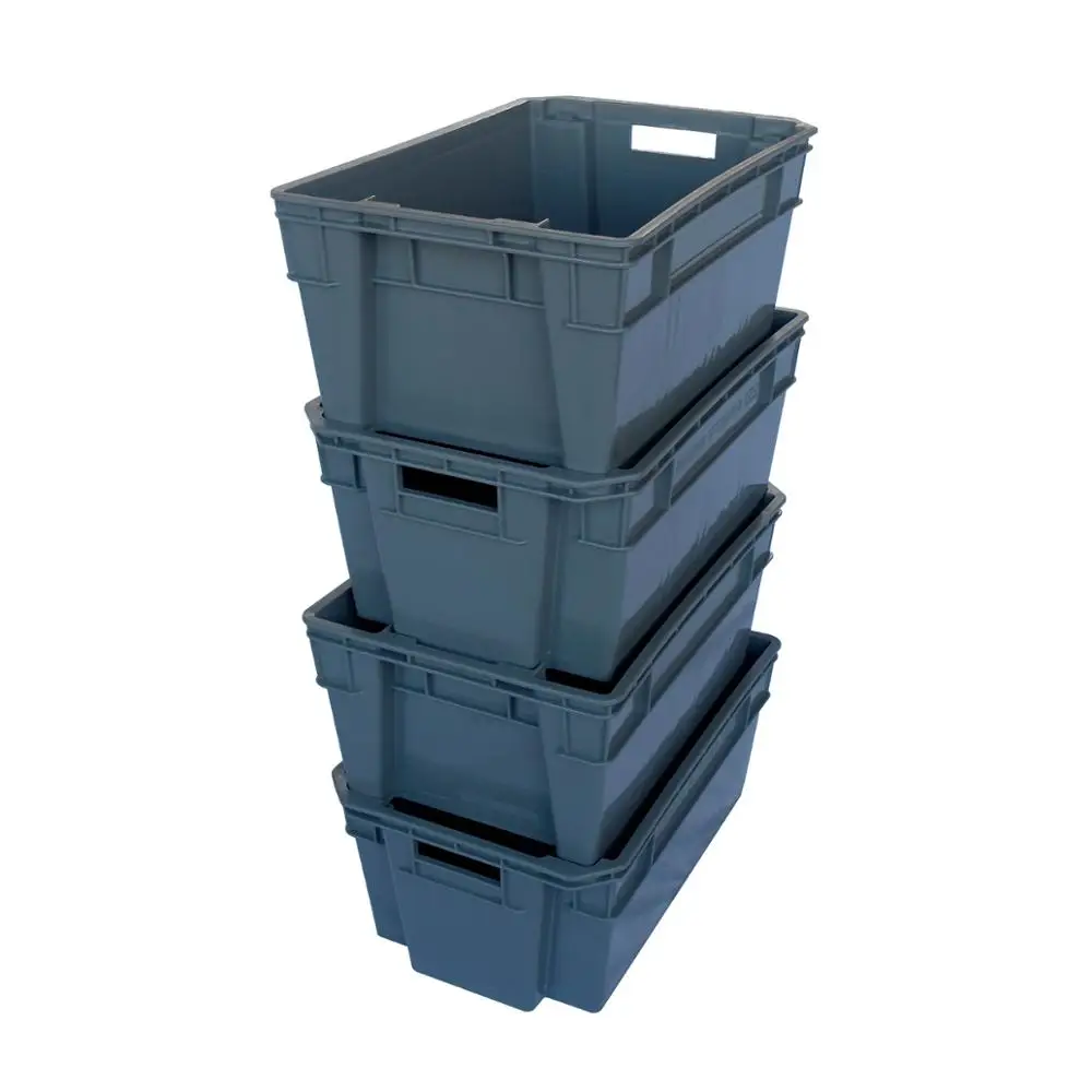 Turnover Nesting And Stacking Storage Crate