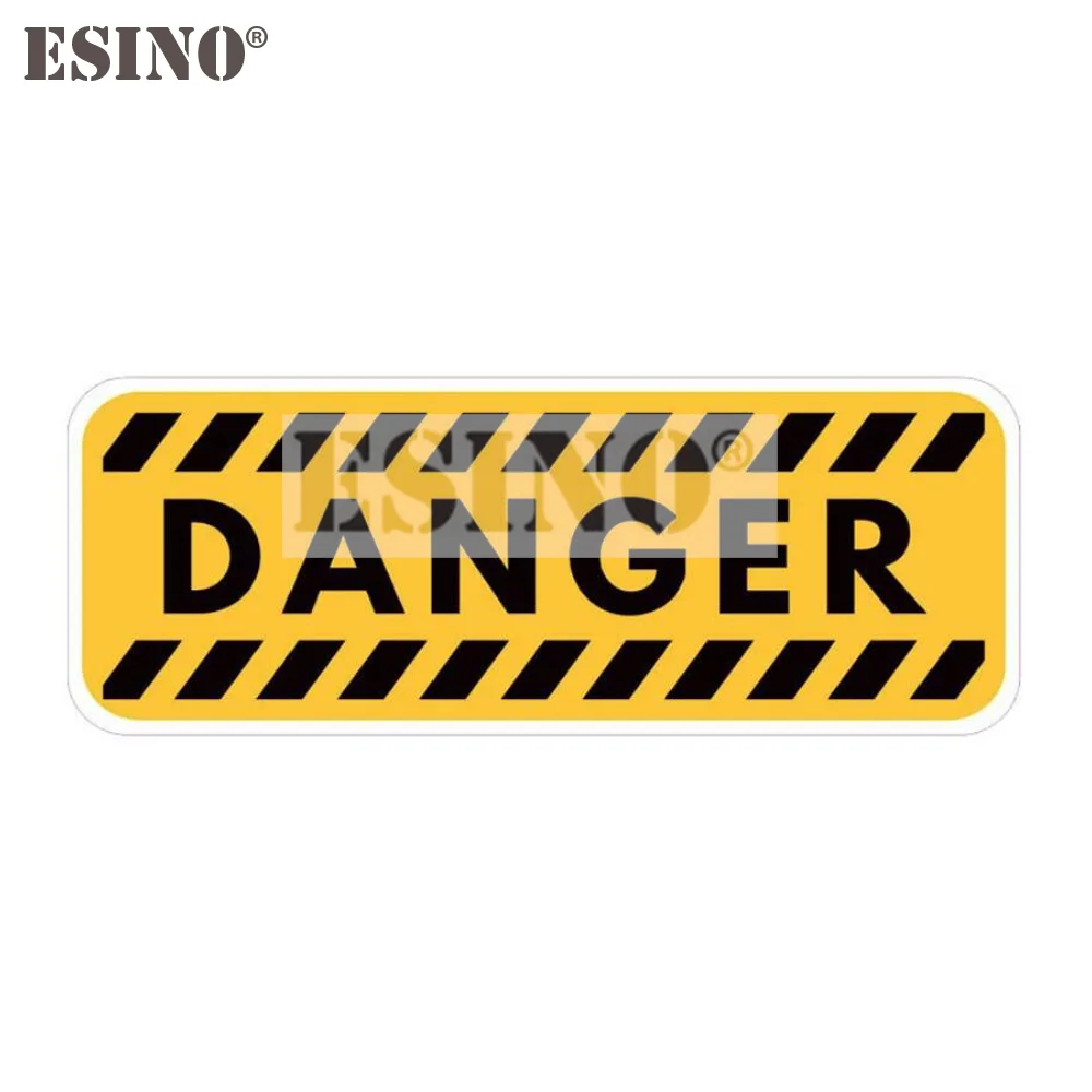 

Car Styling Creative Funny Warning Caution Danger PVC Decal Waterproof Car Body Sticker Pattern Vinyl