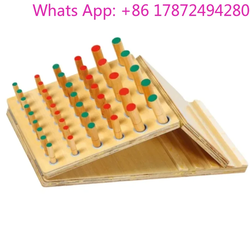 Adjustable Slope Wooden Peg Insertion Board