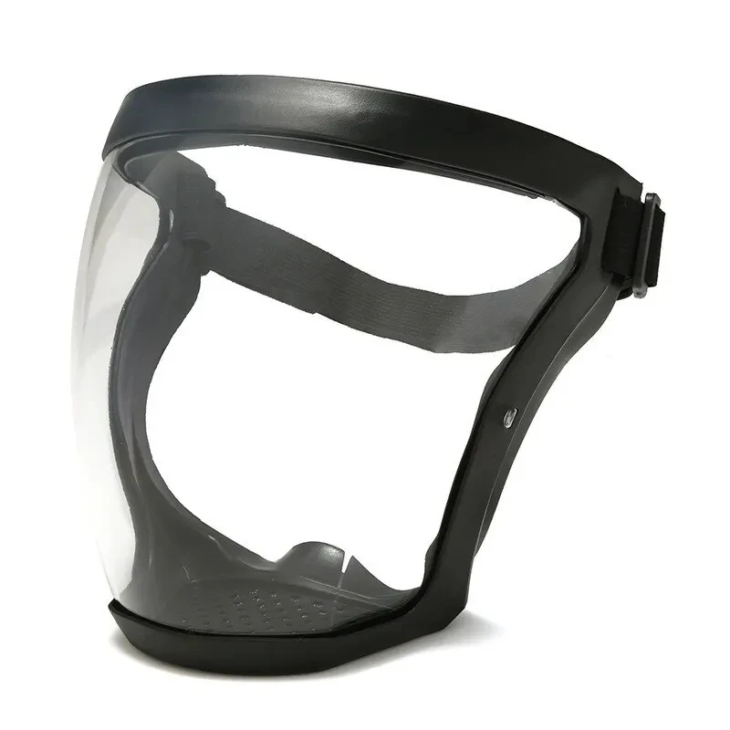 1pc Dust And Anti-Fog Transparent Mask High-Definition Fog-Free Welding Eyewear Head-Mounted Full-Face Protection view 5