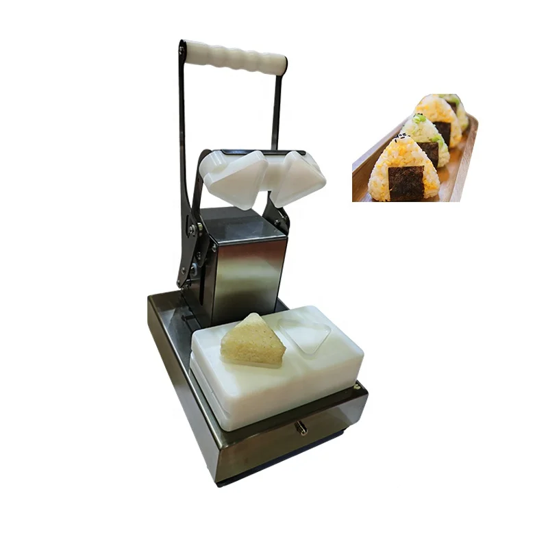 

Competitive Price Rice Ball Forming Machine Onigiri Sushi Rice Shaping Machine for Triangular/Round/Spherical