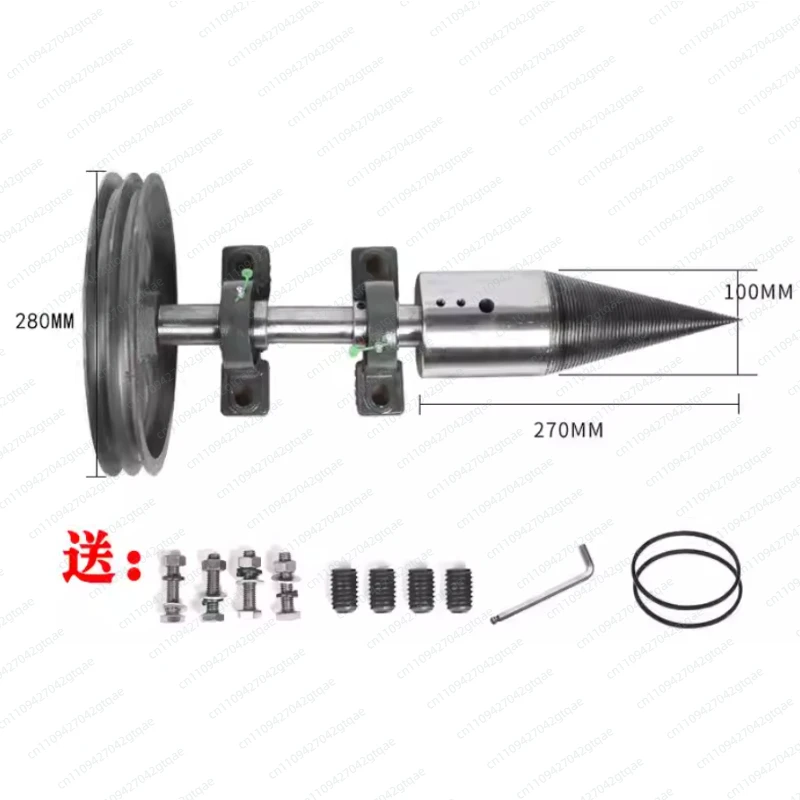 Cono para partir leña, broca para partir leña de diamante de imitación, broca para partir leña de alta resistencia, broca para partir leña para motor