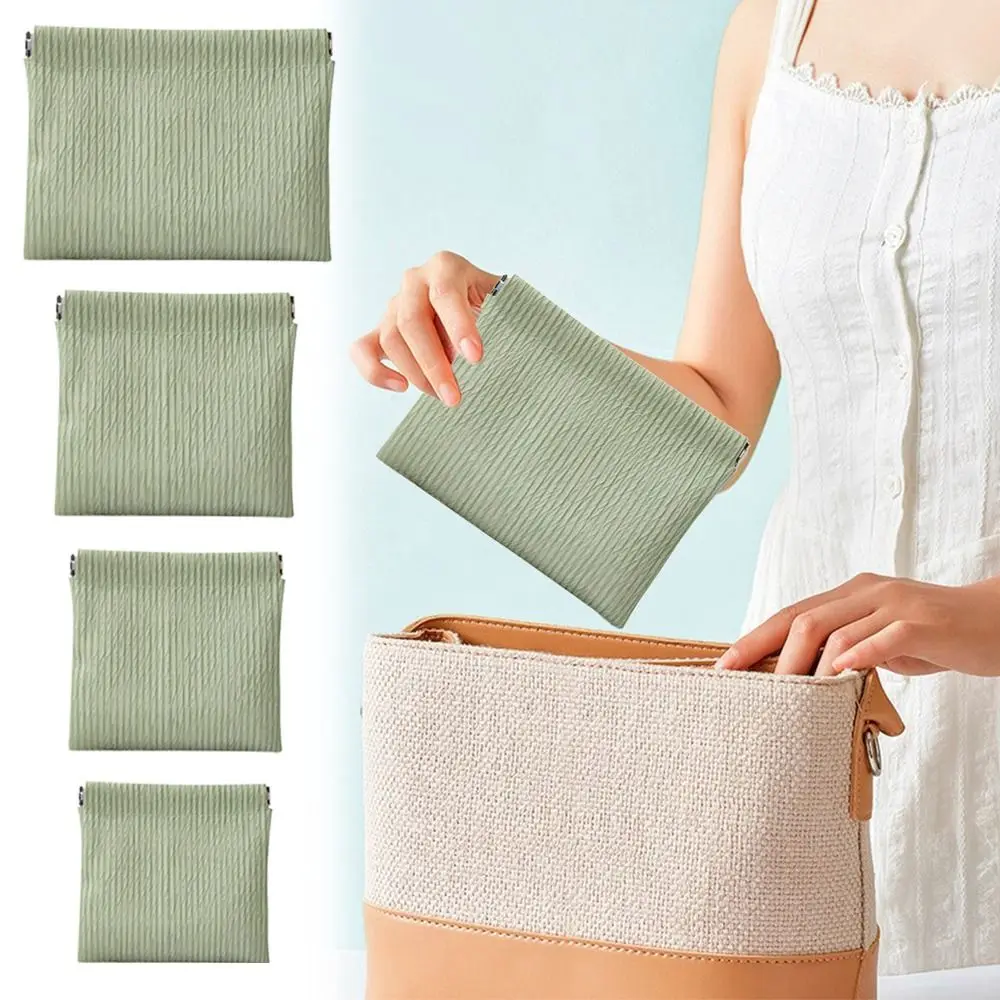 

Fashion Portable Lipstick Makeup Bag Travel Mini Jewelry Handbag Simple Storage Bag for Women Girls