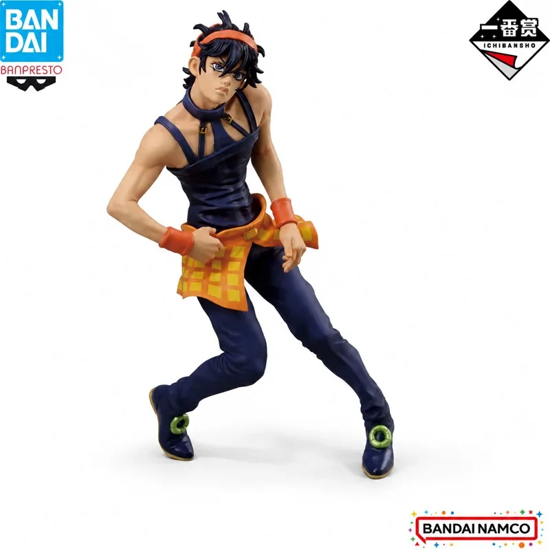

In Stock Bandai Original Ichiban Kuji Jojo S Bizarre Adventure Narancia Ghirga Action Figure Model Doll Brand New Boxed Anime