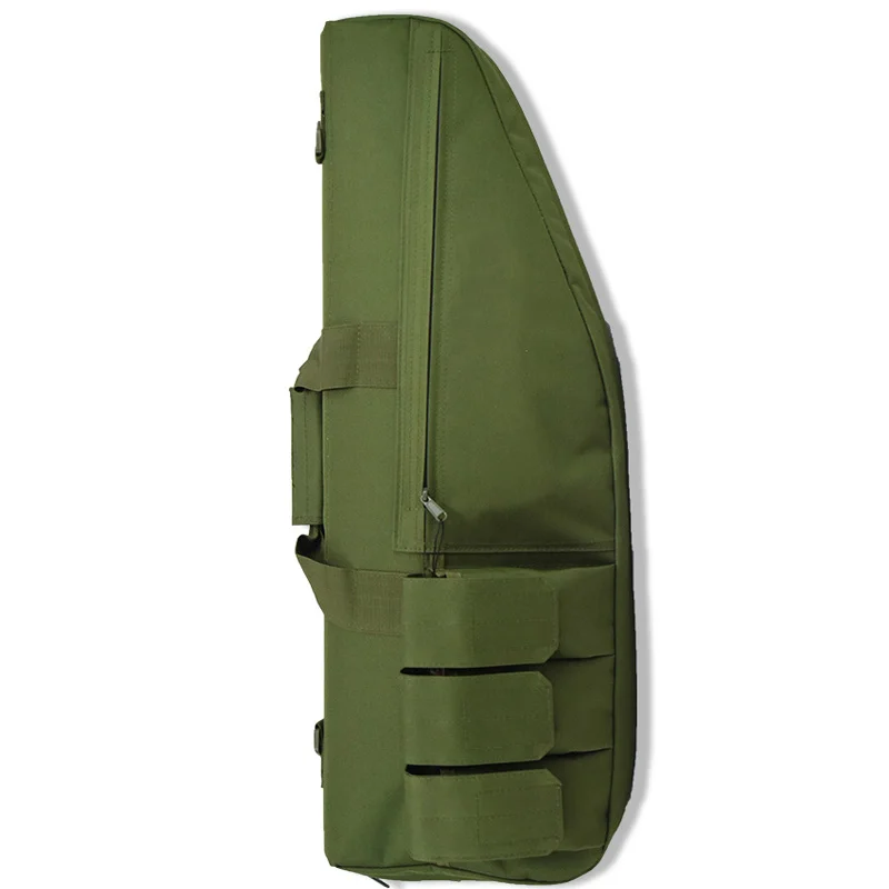 Esporte ao ar livre airsoft saco 70cm náilon tático rifle caso cun carry proteção bolsa para caminhadas caça acessórios bolsa de ombro