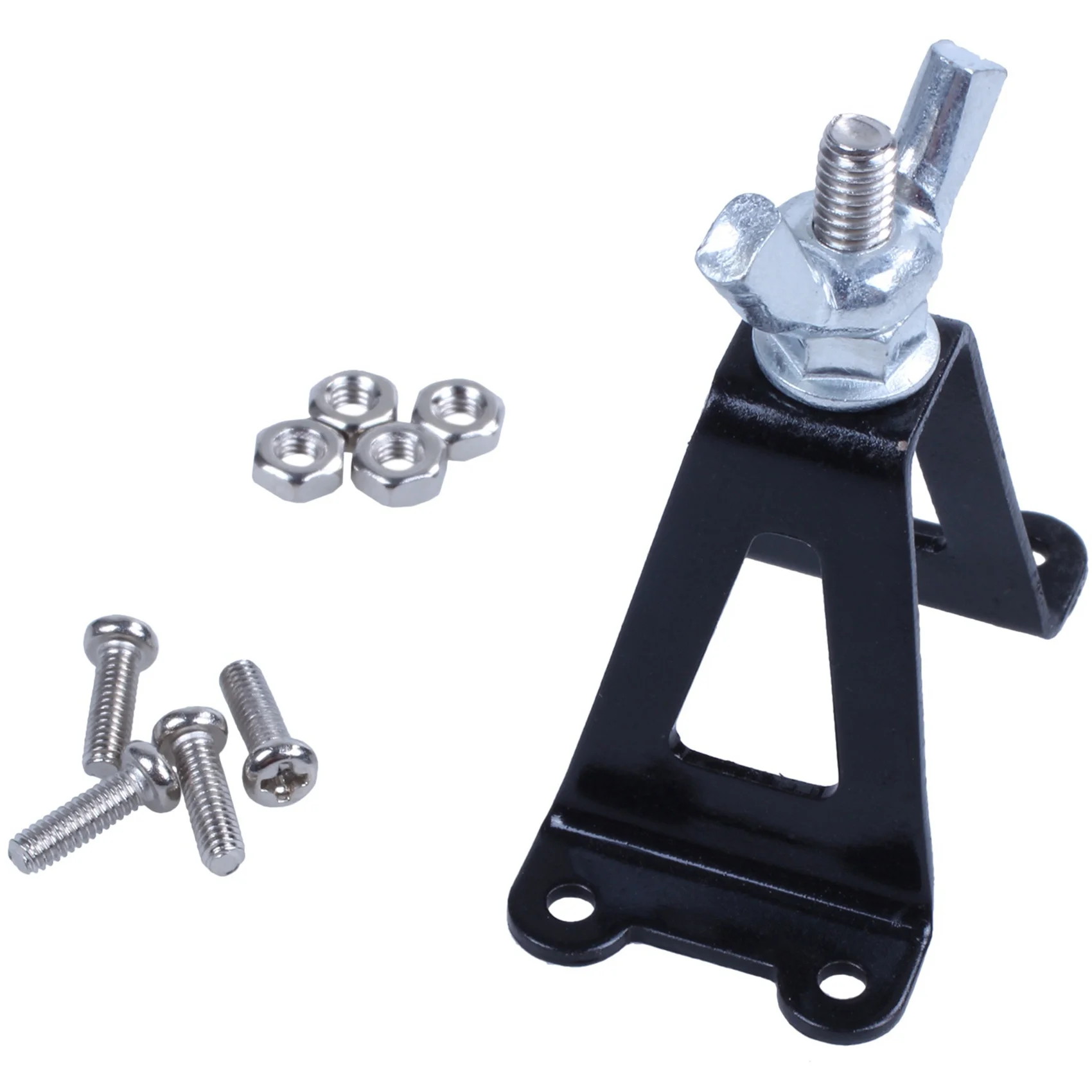 ABUM-3X 1/10 Spare Tire Rack,Metal Rear Spare Tyre Bracket Wheel Holder Carrier For 1/10 Axial SCX10 D90 Tamiya CC01 RC Car