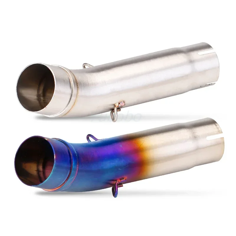 

S T 2007-2020 Modified Slip-on Motorcycle Silencer CB400 Exhaust Pipe Manifold System Escape Moto End Can Universal 51mm Muffler