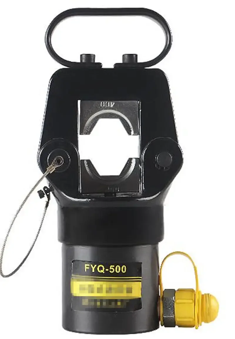 FYQ-500 Split-type hand hydraulic clamp with a set of dies and a CP-700hand pump