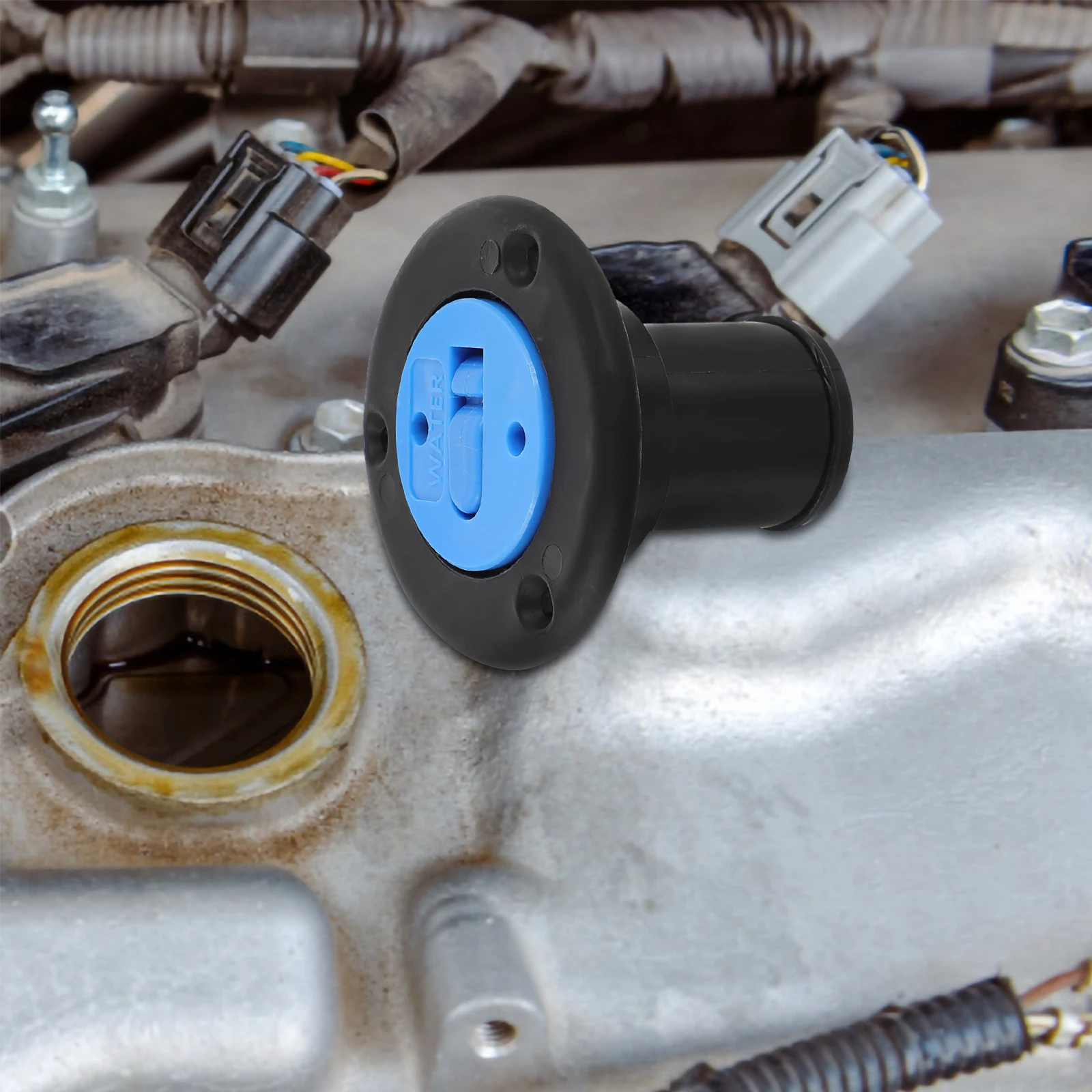 

Water Tank Cover Accessories Durable Plastic RV Boat Yacht Hatch Inlet Filler Secure Fit Marine Deck Fittings Gas Cap Gasket Key