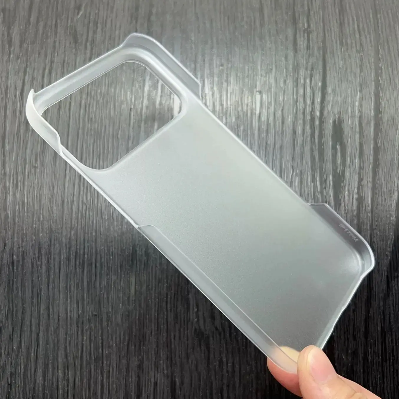 Thin Sandstone Frameless Cooling Phone Case For iPhone Air 17 16 E 15 14 13 12 Pro Max Plus Mini Shockproof Matte Hard PC Cover
