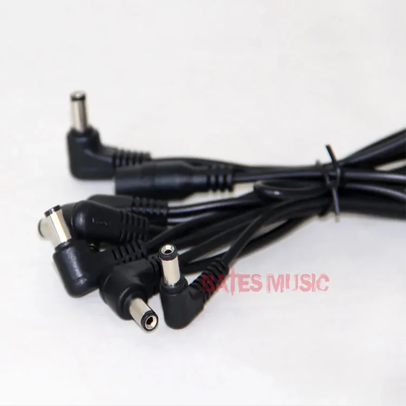 Free shipping  Effects pedal Power cable Series PDC-6A 8 Plug Angled Head Multi DC Power Cable