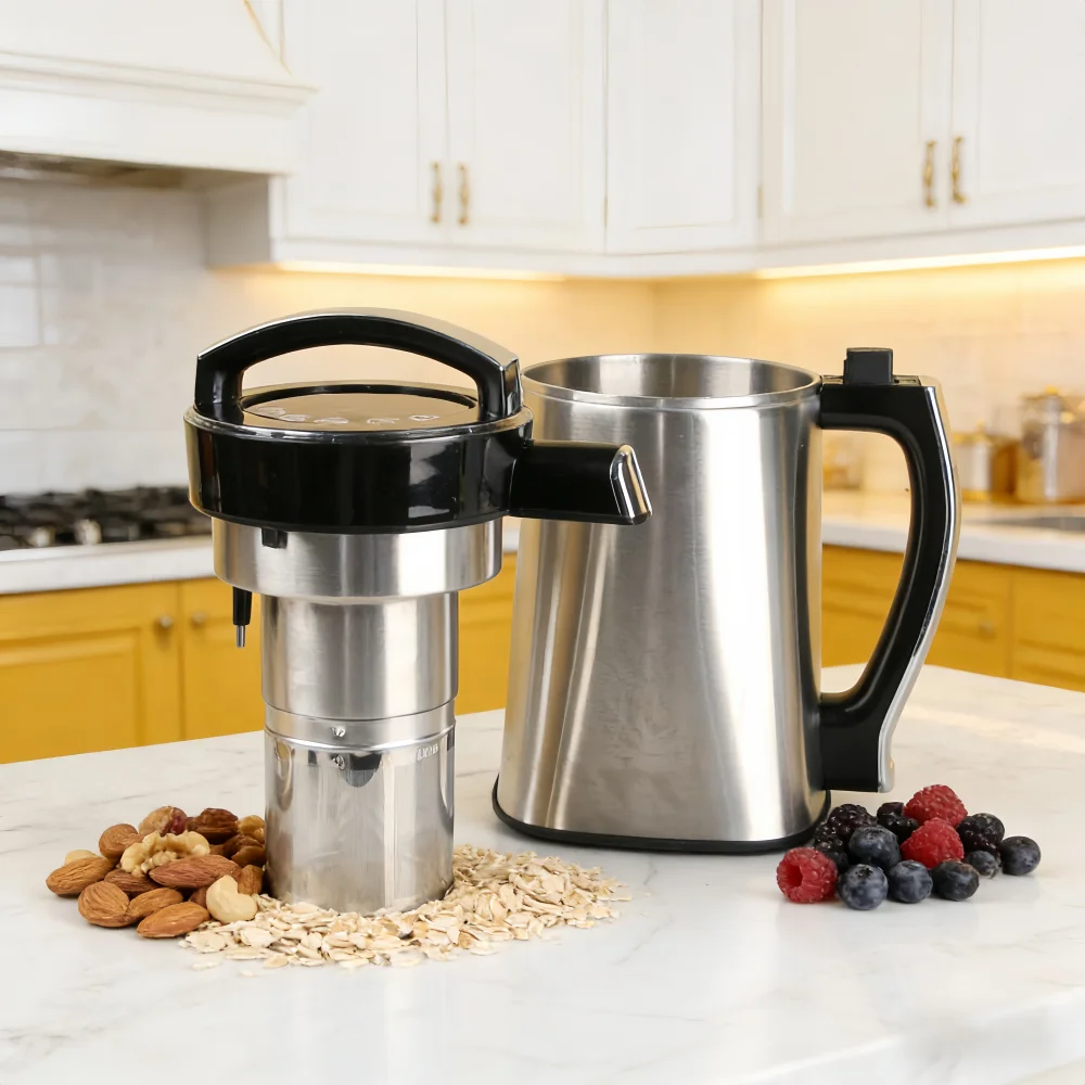 Nut milk machine household stainless steel material 60 seconds to make almond oat milk