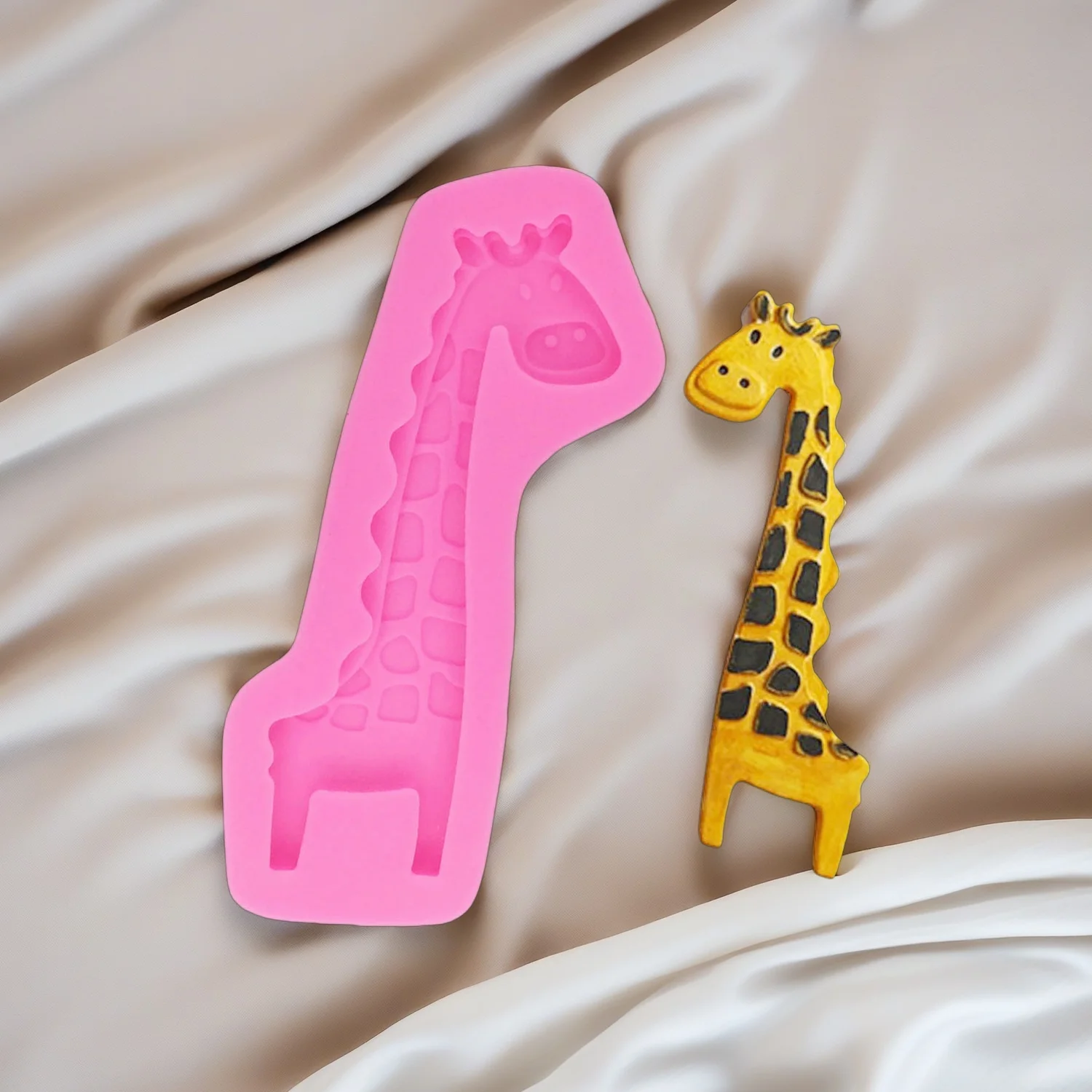 Animal theme Elephant Cow Molds Fondant Chocolate Sugarcraft Clay DIY Baking Tool for Cake