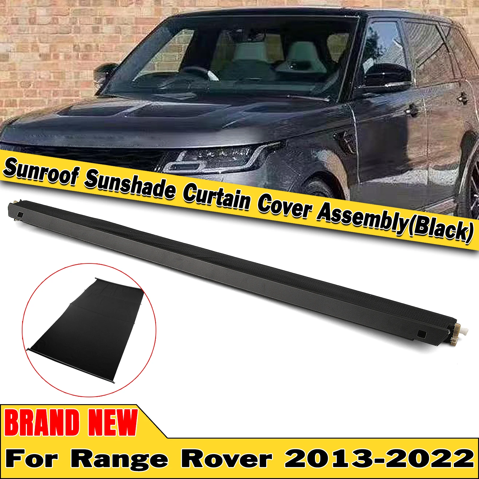 Interior Sunroof Shade Curtain Cover Assembly For Land Rover Range Rover Sport L405 L494 2013-2022 Roller Window Blind Sun Roof