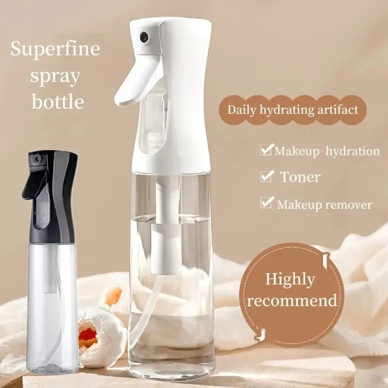 200/300/500ml High Pressure Spray Bottles Refillable Bottles Continuous Mist Watering Can Automatic Salon Barber Water Sprayer