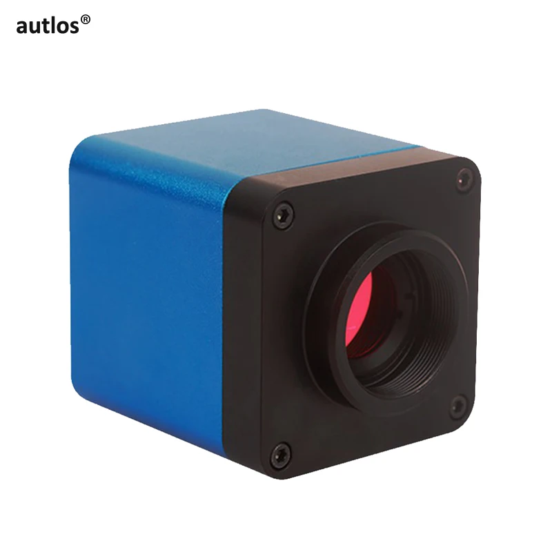 1080P C Mount Industrial Inspection Microscope Camera HDMI Compatible Digital Imaging Camera with Measurement Analysis Software