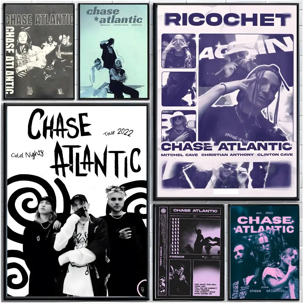 Darkpop Band c‑Chase Atlantic Poster Modern Wall Art Home Decor Living Room Decorative Print Unframed