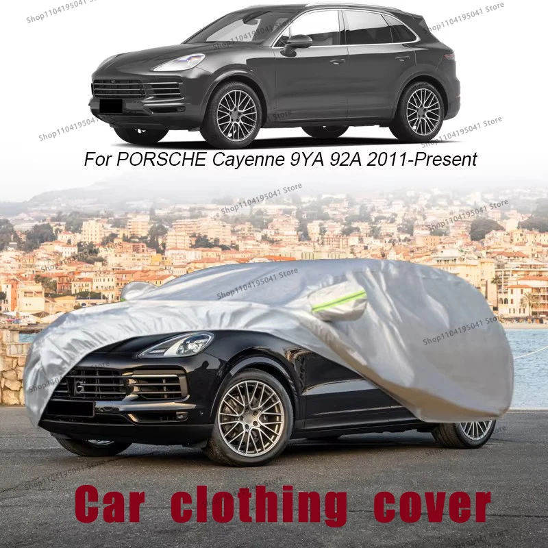 

For PORSCHE Cayenne 9YA 92A Full Car Cover Rain Frost Snow Car protective cover ,UV protection,Car paint protection