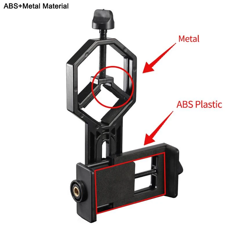 Phone Clip Lens Clip Universal Phone Stand Holder Stents Suitable For Most Mobile Phones Microscope Monocular Telescope