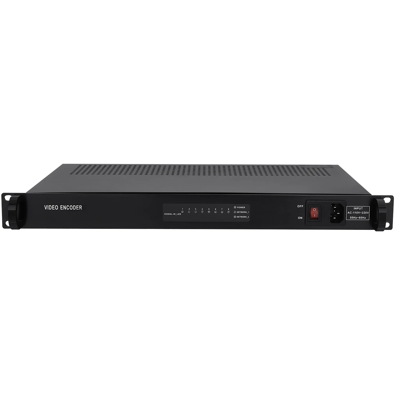 1U Rack Hevc H.265 H.264 Hdmi Video Stream Encoder Live Streaming Hd Iptv Encoder 8 Kanalen Hdmi Naar Http Rtsp rtmp Encoder