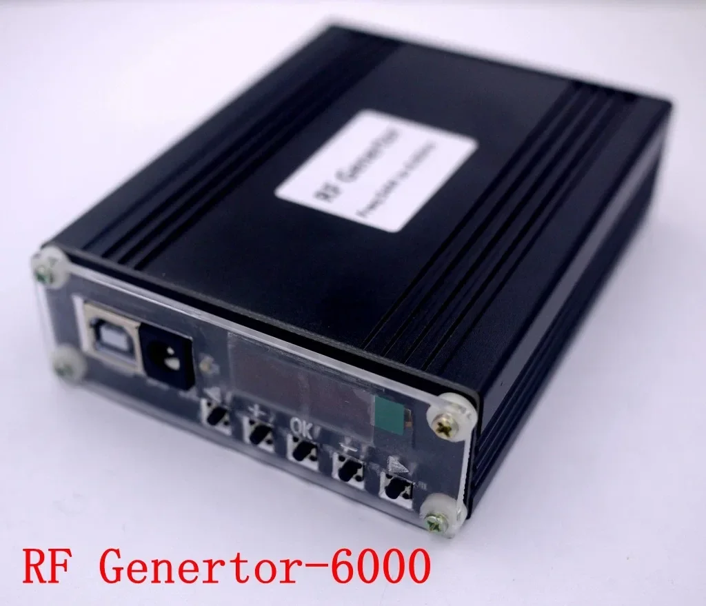 Adf4355 module with shell oled display rf signal source vco microwave frequency synthesizer pll