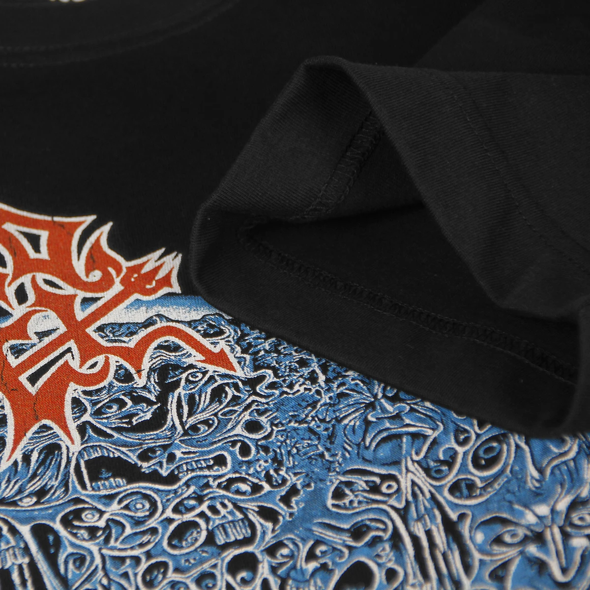 Morbid Angel T-Shirt Altars Of Madness Florida Death Metal Band Suffocation Men's Short Sleeves Vintage Loose Clothing Shirt view 3