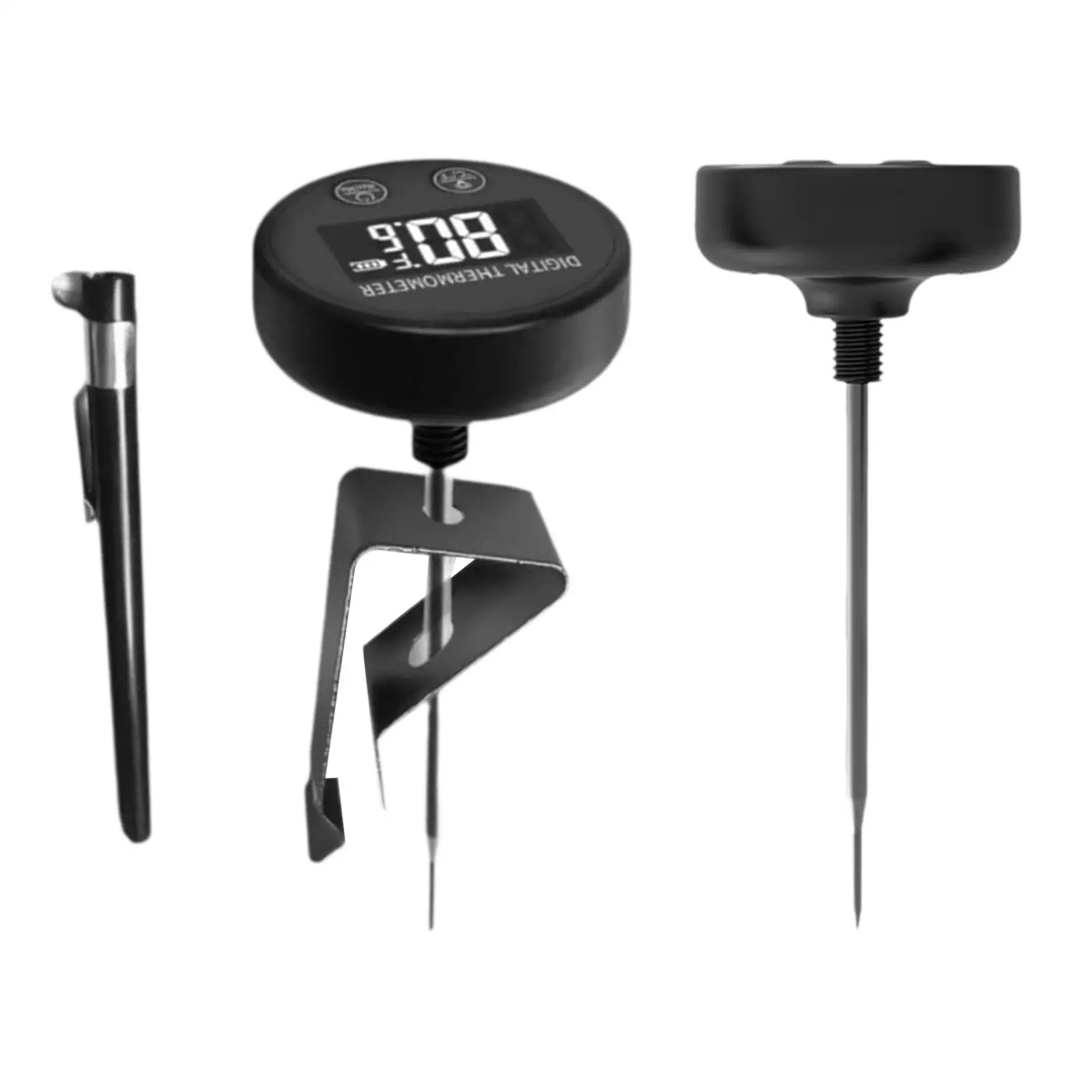 

Термометр для вспенивания напитков, цифровой термометр для кофе для барбекю на гриле