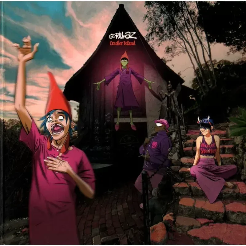 Gorillaz Cracker Island CD Album 2023 for Street Fighter Street Playboy Records