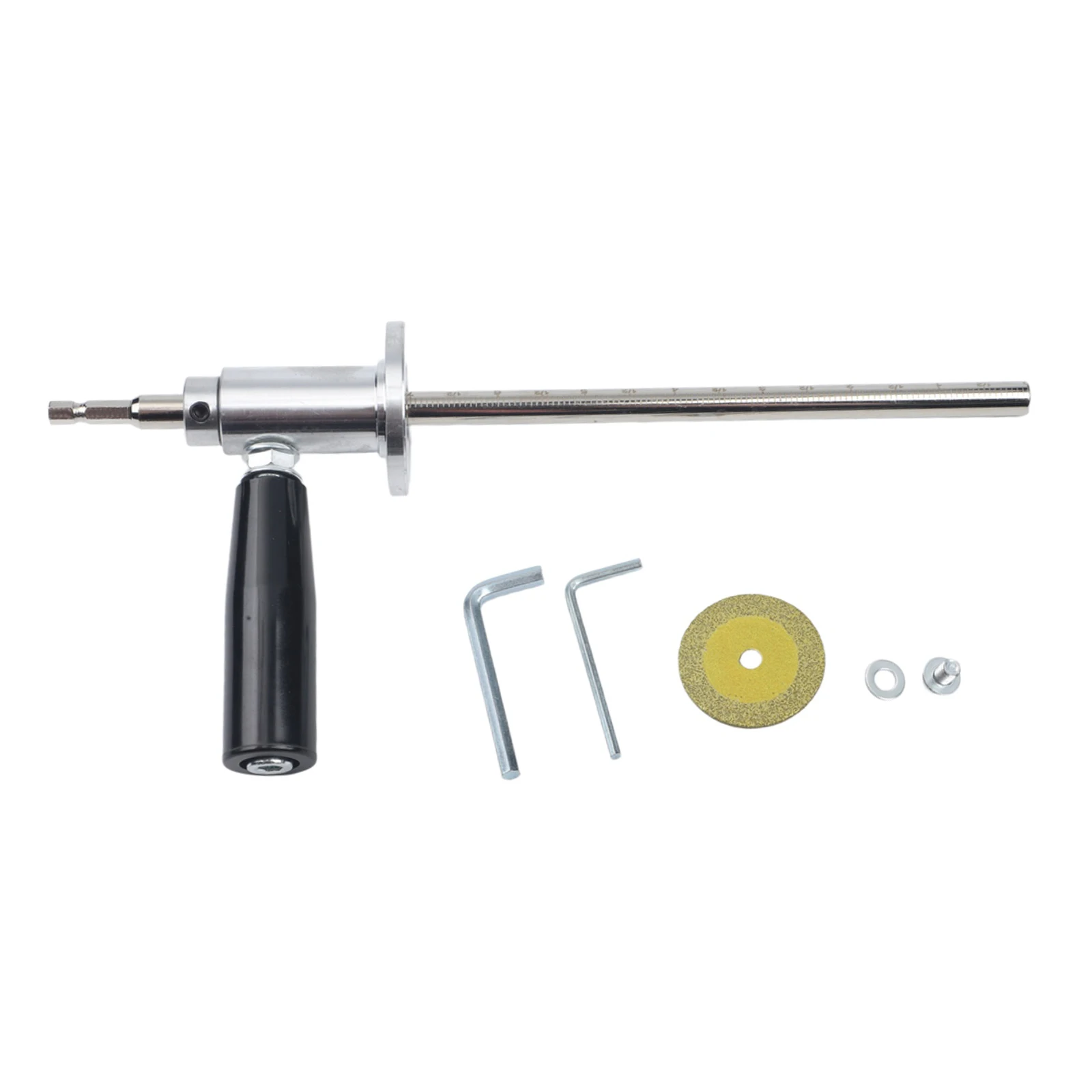 Plumbing PVC Pipe Inside Cutter with Adjustable Cutting Depth to 7 Inches and Removable Guide Disk for Precise Pipe Cutting