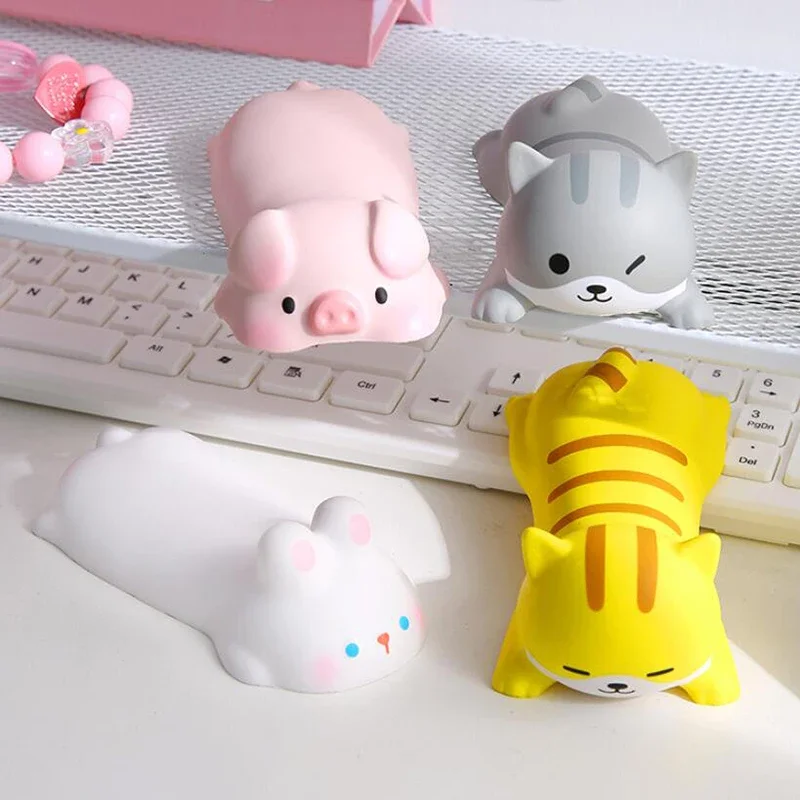 Cute Cartoon Mouse Pad Comfort Computer Wrist Rests Kawaii Support Cushion Desk Keyboard Table Mat Hand Pillow Office Supplies