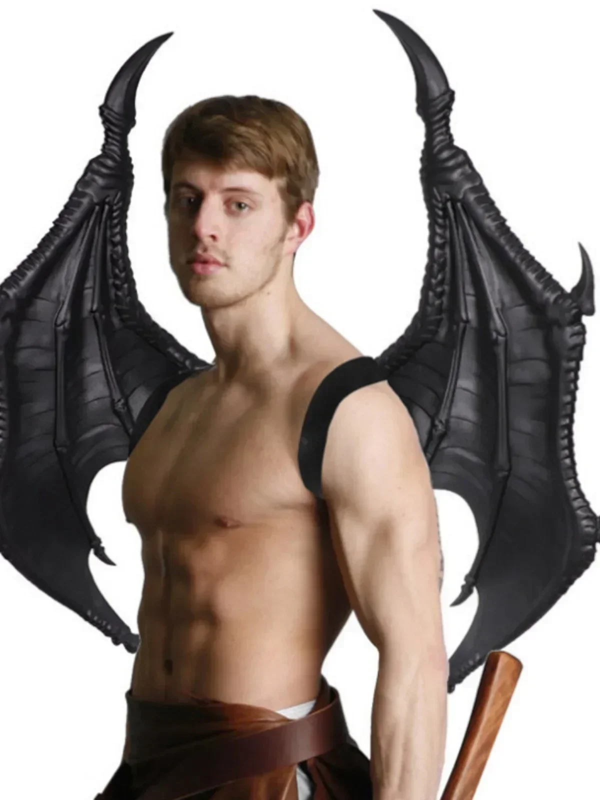 

Christmas Adult Dragon Devil Wings Props Men and Women Oversized Feather Wings Dance