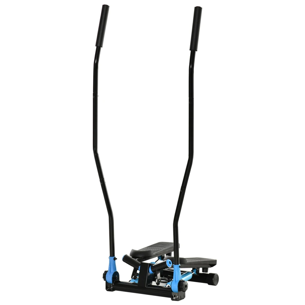 

Soozier Twist Stair Stepper Machine with Rocking Handlebars, Cardio Climber Exercise Equipment with Hydraulic Resistance, LCD