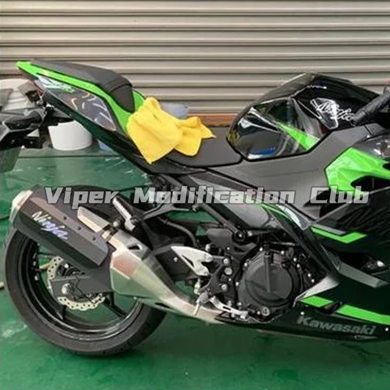 واقي العادم المعدل لـ Kawasaki Z400 Ninja400 ، غطاء حماية من حرارة العادم ، الغطاء الواقي 2018 2019 2020 2021 2022 2023 #5