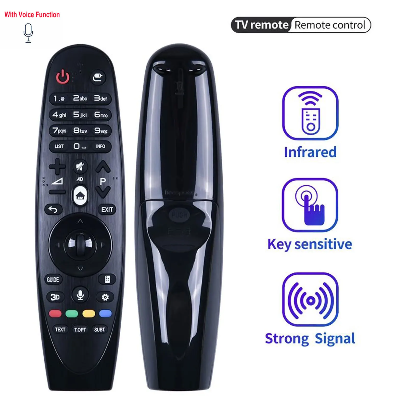 AN-MR600 New TV Remote Control for L  Magic Smart LED TV With Voice and Flying Mouse Function of AN-MR600G AM-HR600 /650A