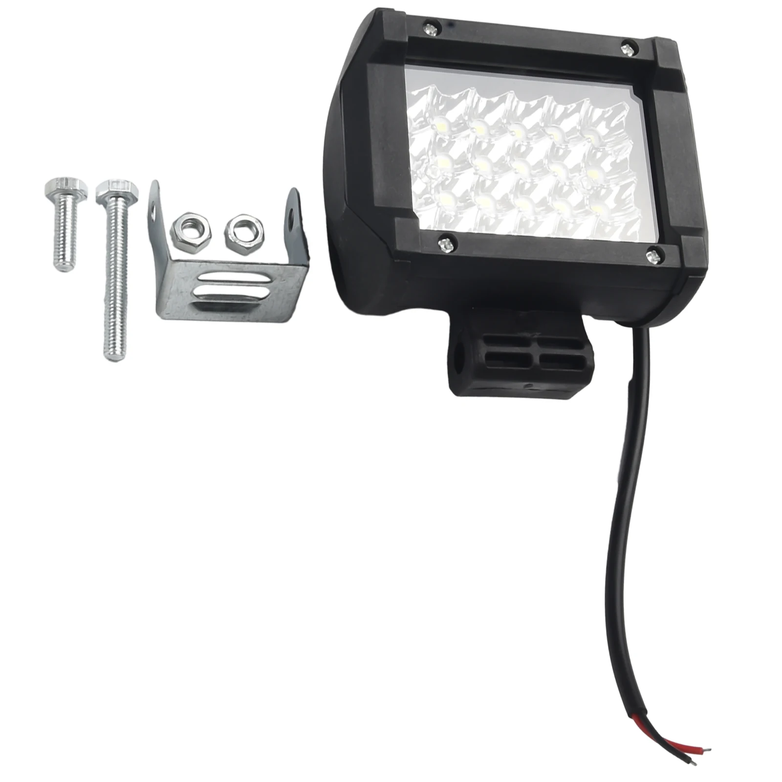 72W 4 Inch LED Light Bar DC 9V to 30V for Off Road Driving Truck Boat ATV UTV Tractor Forklift and Heavy Machinery Use