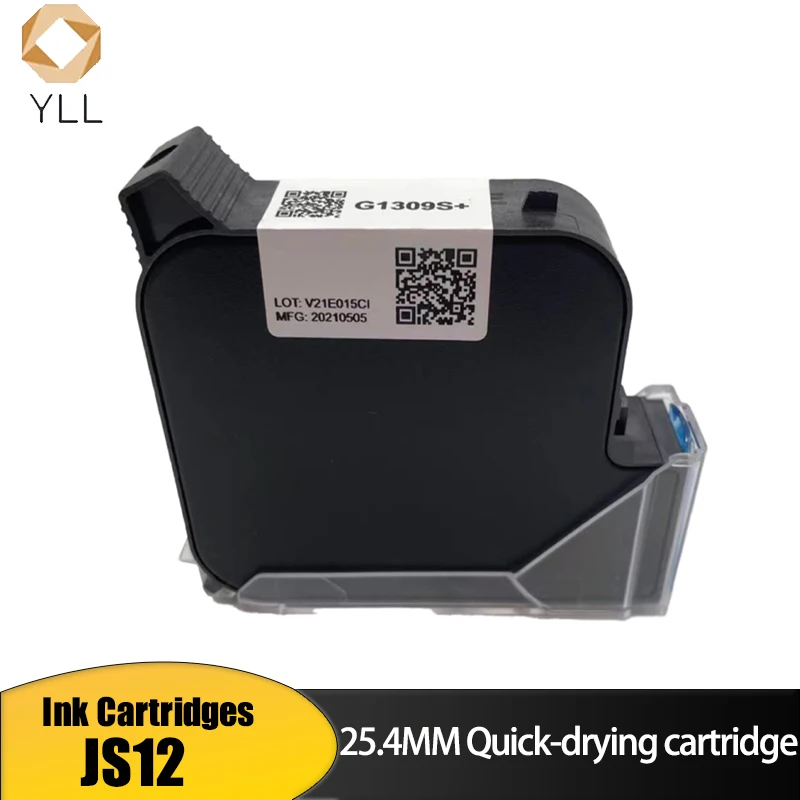 25.4mm G1309S Handheld Inkjet Printer Solvent Ink Cartridge for Handheld Printer or TIJ Printer