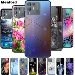 Para Blackview A55 Pro funda a prueba de golpes de silicona suave TPU contraportada para Blackview A55 Pro Fundas de teléfono A55Pro A 55 Pro Fundas bonitas