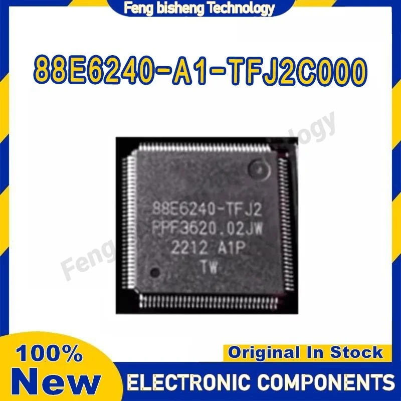 

New original 88E6240-TFJ2 88E6240-A1-TFJ2C000 88E6240 TQFP-128 Ethernet control chip