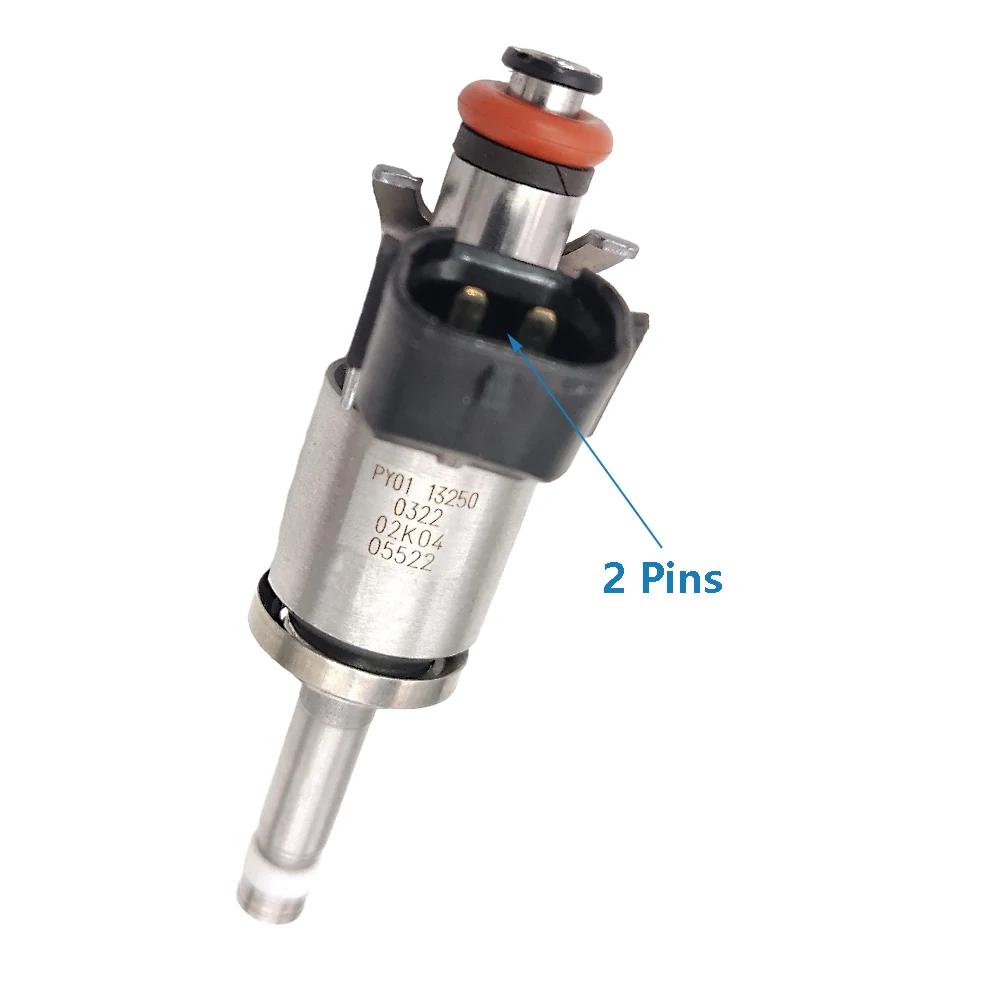 

4 Pcs PY01-13-250 New Fuel Injector Nozzles With 2 Pins For MAZDA 3 2014-2018 PY0113250 FJ1288 Car Accessories