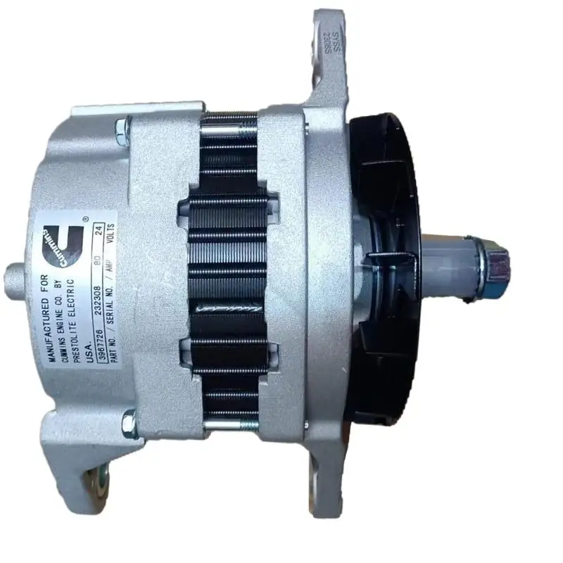 

28V 80A Alternator For Cummins Generator, Model 3967726, Compatible With Marine And Construction Machinery