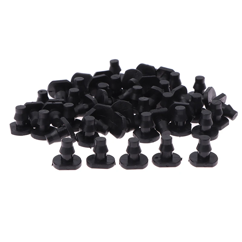 

50Pcs/set Irrigation Plug 1/4" Garden Hose Plug End 4/7 Hose End Water Seal Connectors Garden Barbed Drip Irrigation Fittings