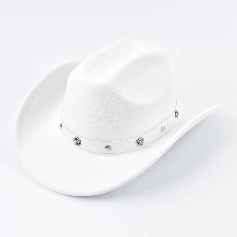 

Новая розовая ковбойская шляпа для женщин, модная женская фетровая шляпа-ковбойка, праздничное платье, кепка сомбреро Hombre