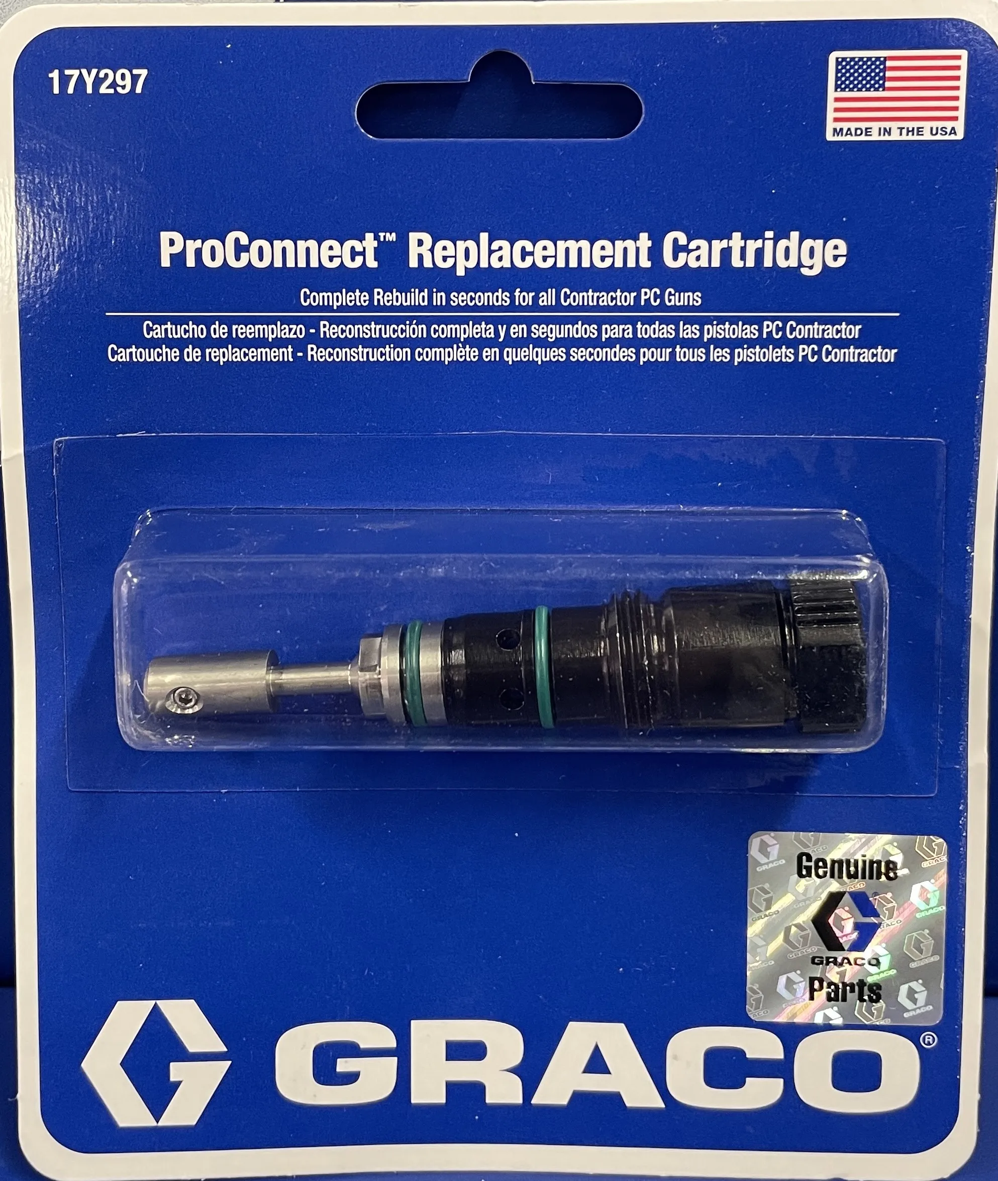 Contractor PC ProConnect Replacement Sleeve 17Y043  Airless Spray Gun Repair Kit for Grac o