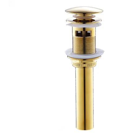 Tuqiu Bathroom Faucet Brass Gold White Bathroom Basin Faucet Cold And Hot Water Mixer Sink Tap Deck Mounted Black & Gold Tap image 3