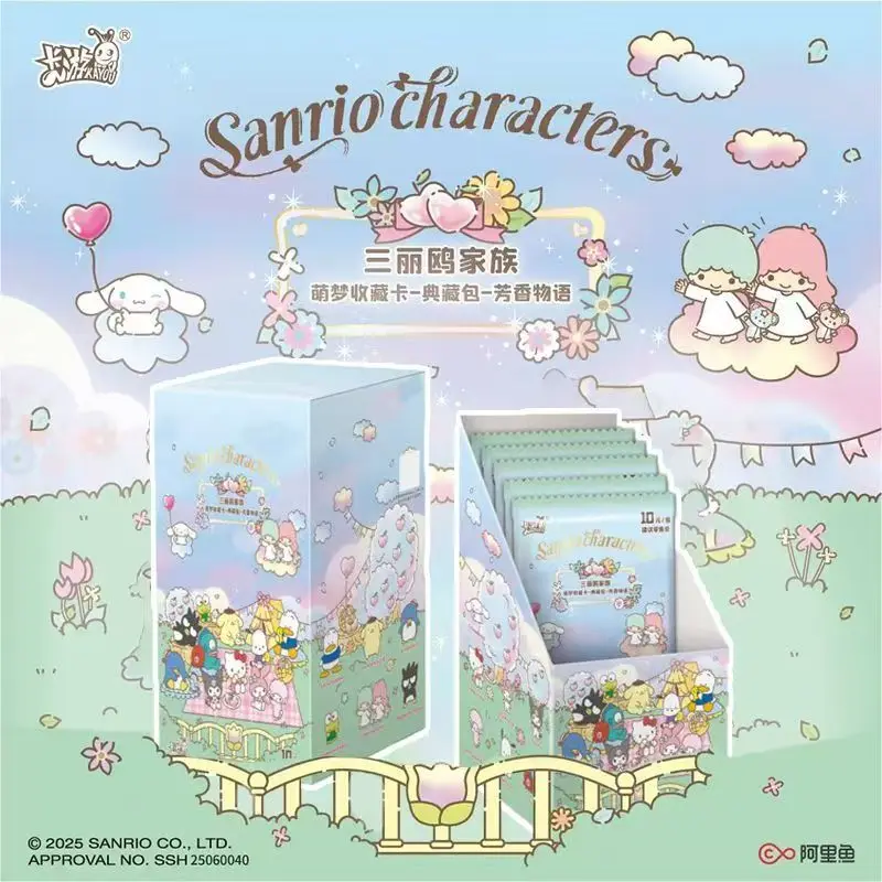 kayou-sanrio-card-dreamy-collectible-cards-collector-pack-dream-paradise-wave-2-cute-anime-characters-collectible-cards-toys