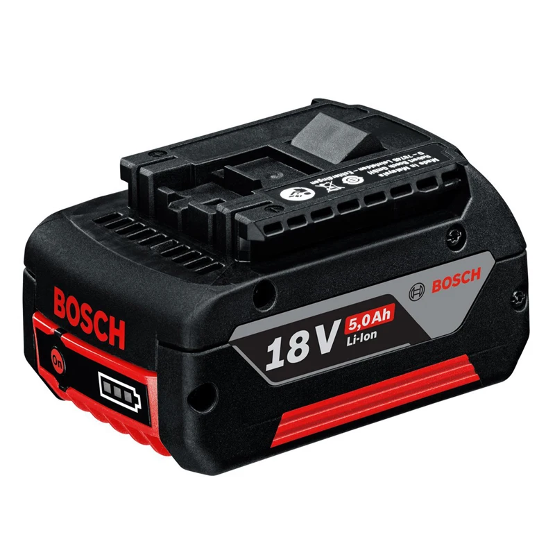 BOSCH Original 18V5.0AH Lithium Battery GBA Multiple Devices High Capacity Compact Rechargeable Battery