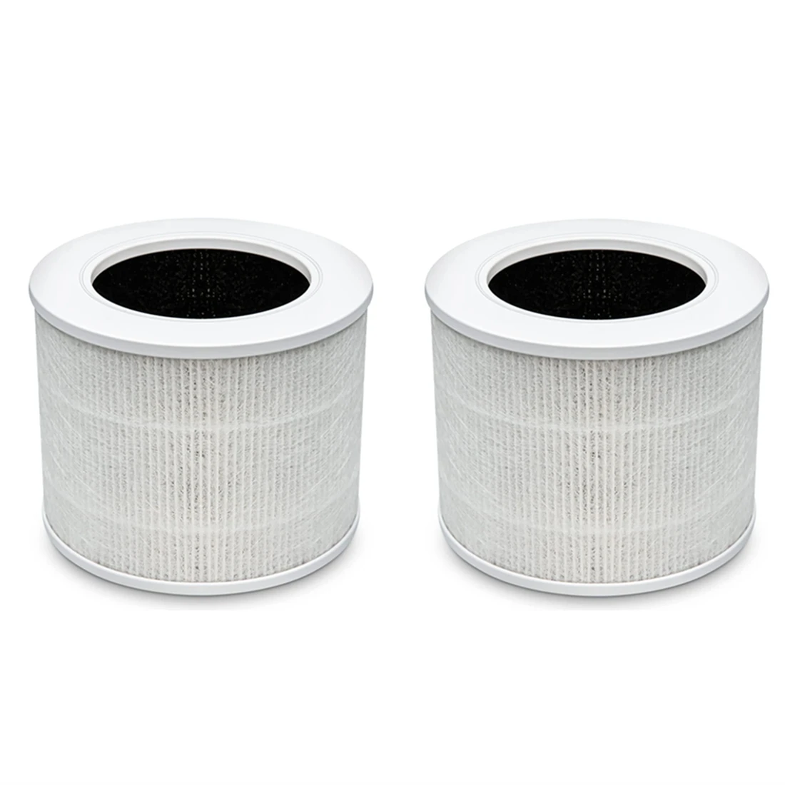 2Pcs Replacement Filter for LEVOIT Air Purifier Core Mini Part Core Mini-RF,H13 HEPA Filter 3In1 Activated Carbon