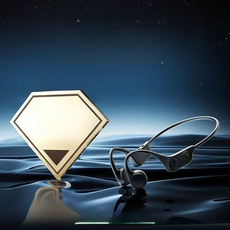 B60SPRO Bone Conduction Bluetooth Headset Swimming Waterproof Comes with Memory Senna Non-in-ear Hanging