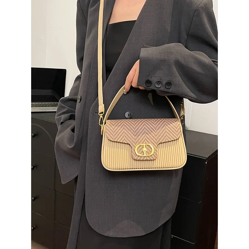 Высококачественная женская сумка-мессенджер из кожи с рисунком лаванды и повседневным парижским повседневным элегантным эффектом